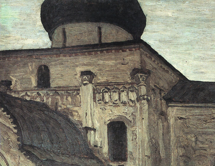 Юрьев-Польской. Этюд храма. 1903 г.
